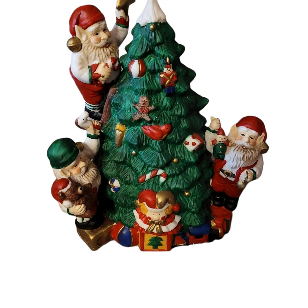 Home for the Holidays Musical Christmas Tree Elves Presents Filenes